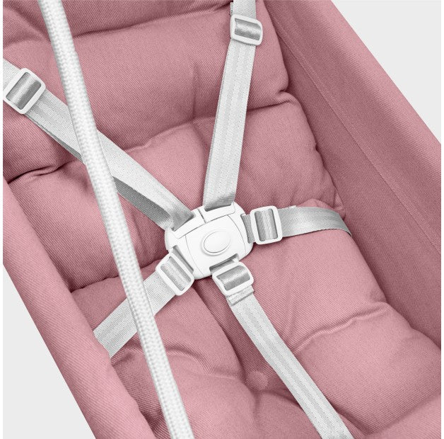 Tulano - Hop 40 - kinderschommel - wieg - schommelstoel - roze - grijs