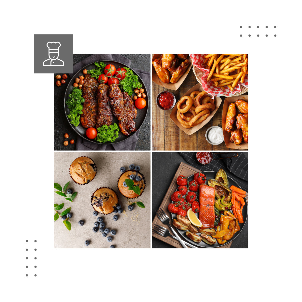 VERTENZ Taste 70 AIRFRYER SMART vetvrije friteuse Kom 7,7 l