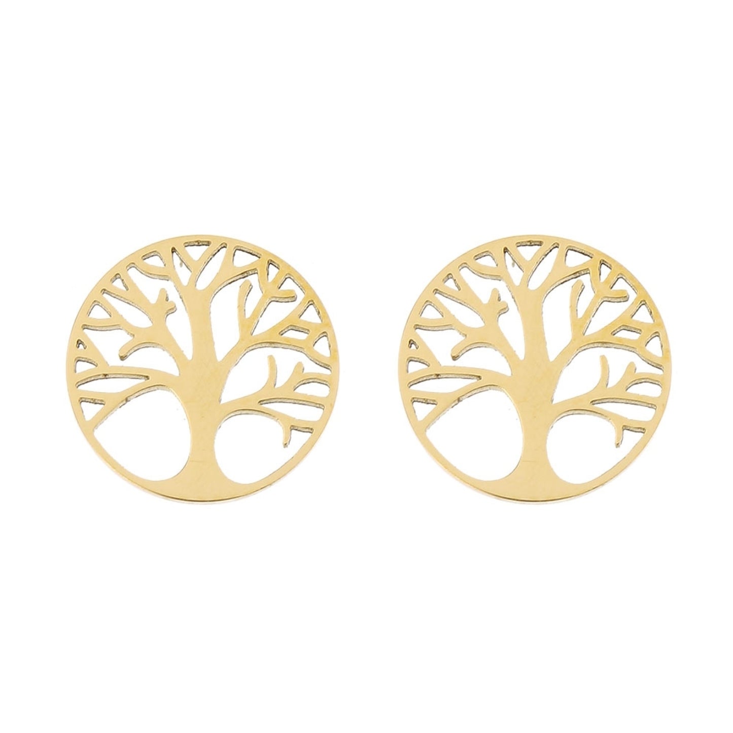 Crystals by HCA-Classic-Oorbellen-Verguld-Levensboom