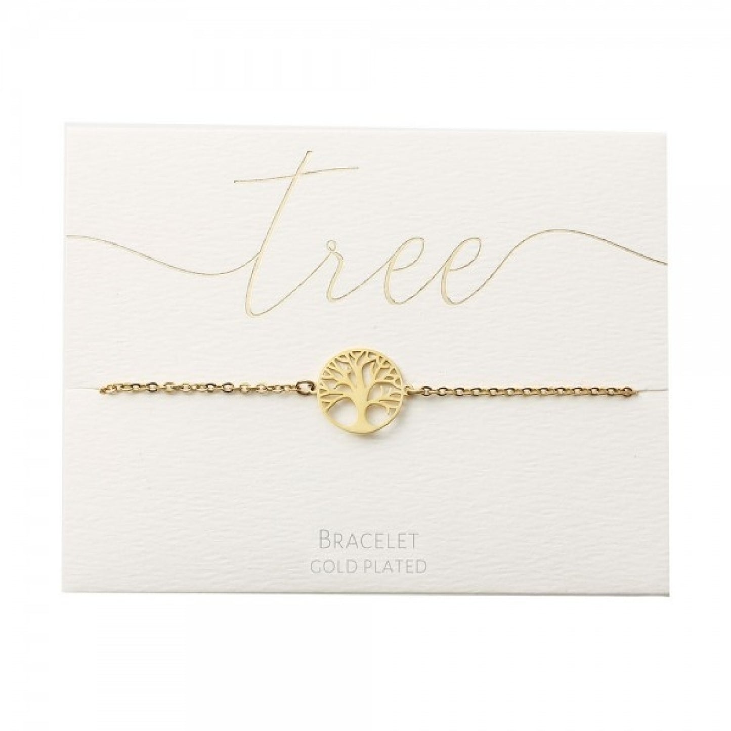 Crystals by HCA-Classic-Armband - Verguld - Levensboom