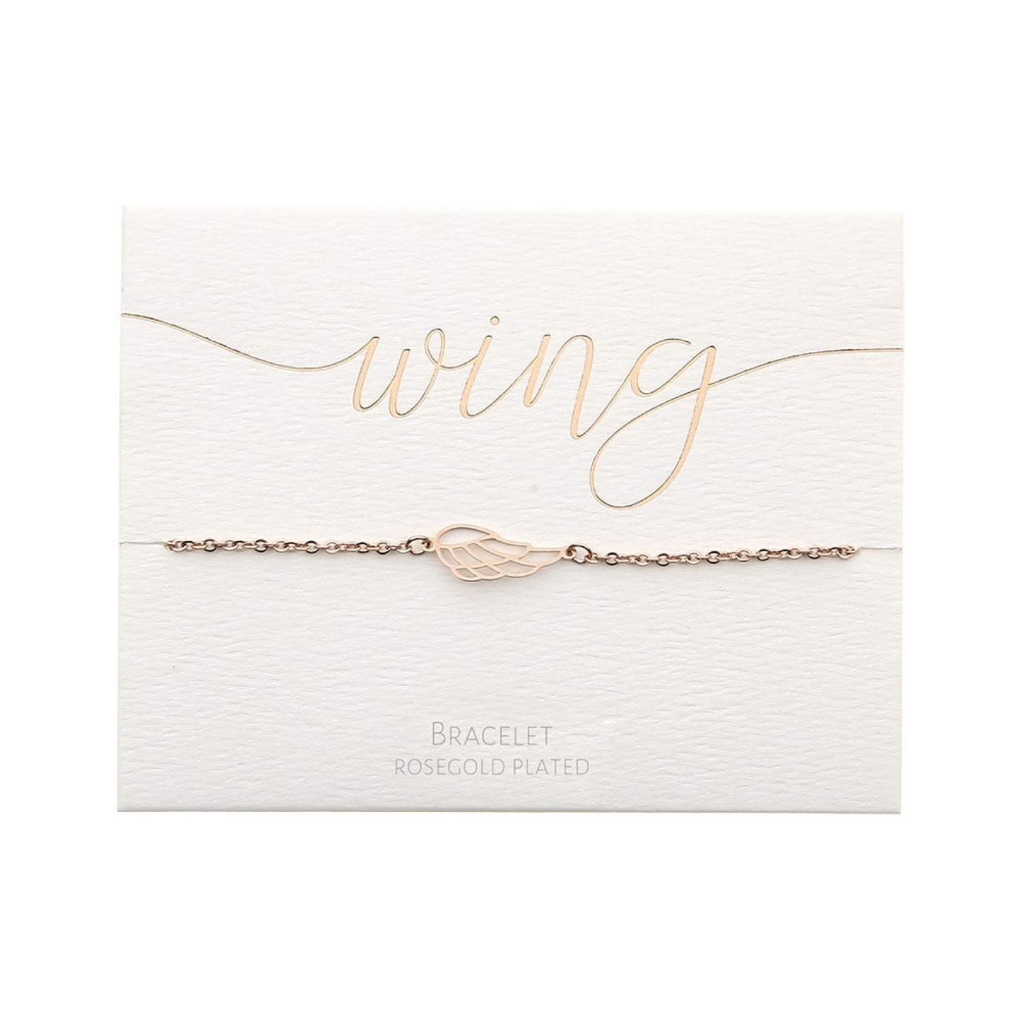 Crystals by HCA-Classic-Armband - Roségoud - Engelenvleugel