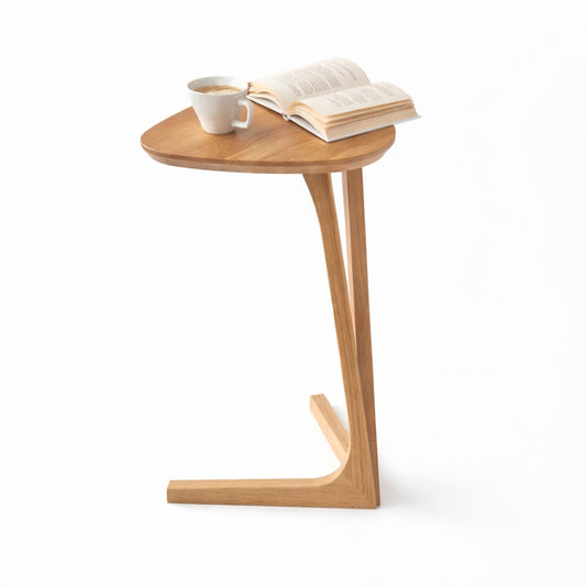 Dřevotvar Triangle-bijzettafel-massief eiken (alleen online verkrijgbaar)